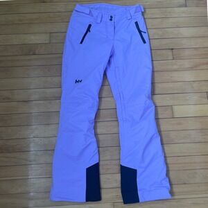 Helly Hansen Womens Lavender Purple Insulated Ski Pants XS Regular Snowboard HH